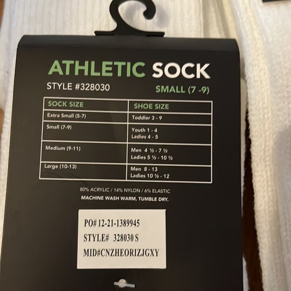 NWT bundle of athletic socks - Picture 3 of 4